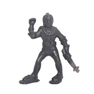 PRC Vintage Dragonriders Of The Styx Black 1.75” Mini Plastic Figurine Spaceman